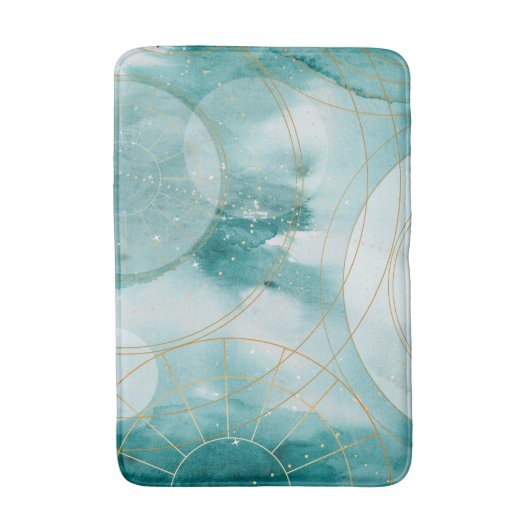 Magische Afstuderen sterren II Badmat (Voorkant Verticaal)