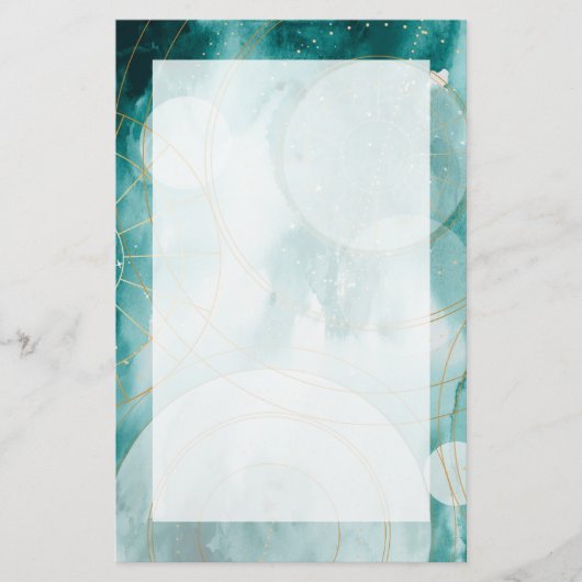 Magische Afstuderen sterren II Briefpapier (Voorkant)