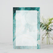 Magische Afstuderen sterren II Briefpapier (Staand voorkant)