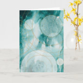 Magische Afstuderen sterren II Kaart (Gele Bloem)