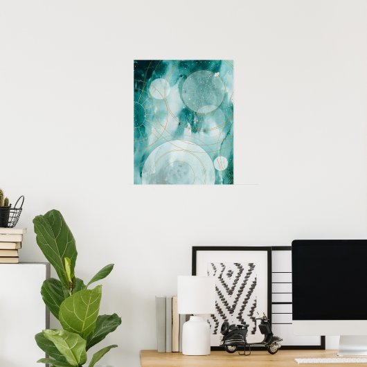 Magische Afstuderen sterren II Poster (Thuiskantoor)