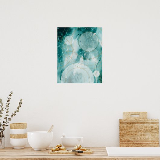 Magische Afstuderen sterren II Poster (Keuken)