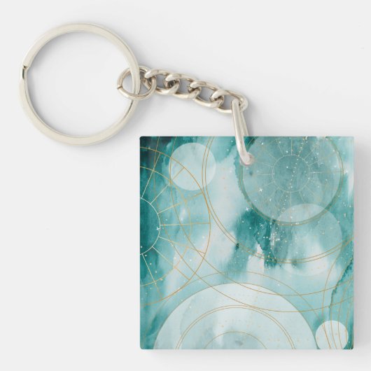 Magische Afstuderen sterren II Sleutelhanger (Voorkant)