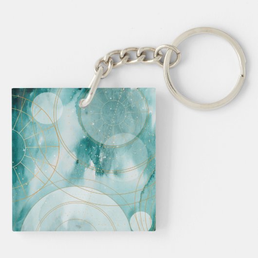 Magische Afstuderen sterren II Sleutelhanger (Achterkant)