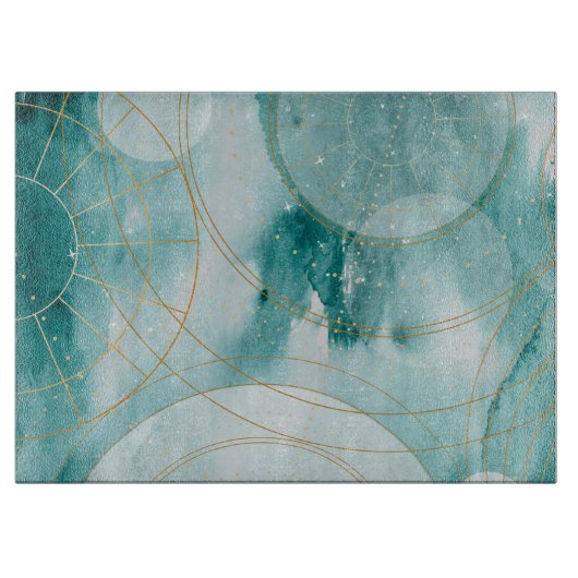 Magische Afstuderen sterren II Snijplank (Voorkant)