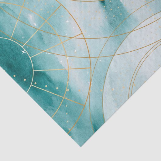Magische Afstuderen sterren II Tissuepapier (Detail)