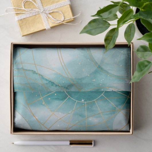 Magische Afstuderen sterren II Tissuepapier (Geschenk)