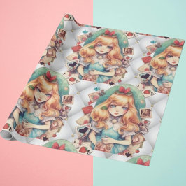 Magische Alice Tea Party! Cadeaupapier