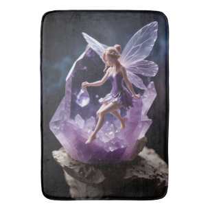 Magische Amethist Fantasy Fairy Badmat