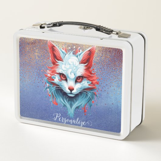 Magische anime kat katachtige personaliseren (Achterkant)