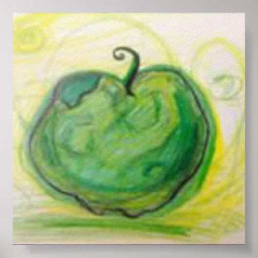 Magische appel poster (Voorkant)