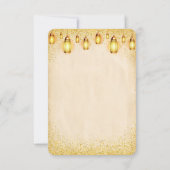 magische appel van onze ogen Baby shower Bedankkaart (Achterkant)