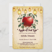 magische appel van onze ogen Baby shower Kaart (Voorkant)