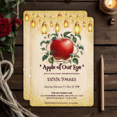  magische appel van onze ogen Baby shower Kaart