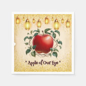  magische appel van onze ogen Baby shower Servet (Voorkant)