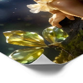 Magische Baby Afro-Amerikaanse Fairy in Tree Poster (Hoek)