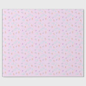 Magische Ballet regenboog gradiënt verjaardagsfees Cadeaupapier (Vlak)