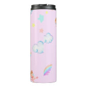 Magische Ballet regenboog terug naar school feest  Thermosbeker (Achterkant)