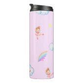 Magische Ballet regenboog terug naar school feest  Thermosbeker (Geroteerd rechts)