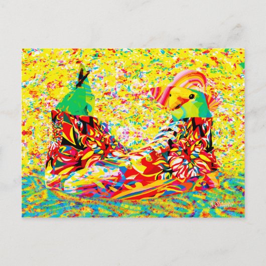 Magische berg briefkaart (Voorkant)