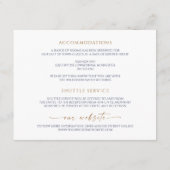 Magische berg Navy blauwe blos roze details Informatiekaartje (Achterkant)