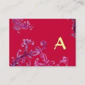MAGISCHE BESJES 3 MONOGRAM VISITEKAARTJE (Achterkant)