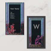 MAGISCHE BESJES 6 MONOGRAM VISITEKAARTJE (Voorkant / Achterkant)