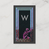 MAGISCHE BESJES 6 MONOGRAM VISITEKAARTJE (Achterkant)