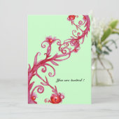 MAGISCHE BESJES, groen Kaart (Staand voorkant)