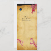 MAGISCHE BESJES  MONOGRAM,  blauw Kaart (Achterkant)