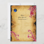 MAGISCHE BESJES MONOGRAM, blauw Kaart (Achterkant)