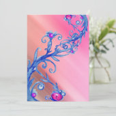 MAGISCHE BESJES, rode witte zijde Kaart (Staand voorkant)