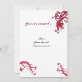 MAGISCHE BESJES, rood wit Kaart (Achterkant)