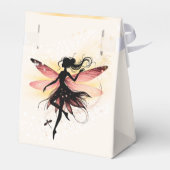 Magische betoverde Fairy silhouet kinderen verjaar Bedankdoosjes (Achterkant)