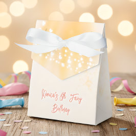 Magische betoverde Fairy silhouet kinderen verjaar Bedankdoosjes