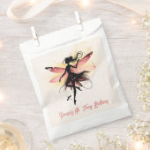 Magische betoverde Fairy silhouet kinderen verjaar Bedankzakje (Geknipt)