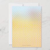 Magische betoverde tuin Baby shower uitnodiging (Achterkant)