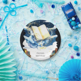 Magische bewerkbare bibliotheek Verhalenboek Verja Papieren Bordje