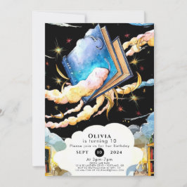 Magische Bibliotheek Leuk Verhalenboek Verjaardag Kaart