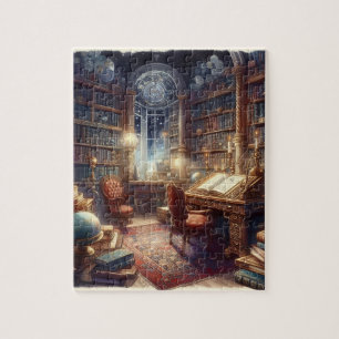 Magische Bibliotheek puzzel Legpuzzel