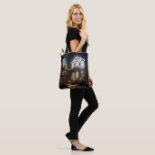 Magische Bibliotheek Tote Bag (Op model)