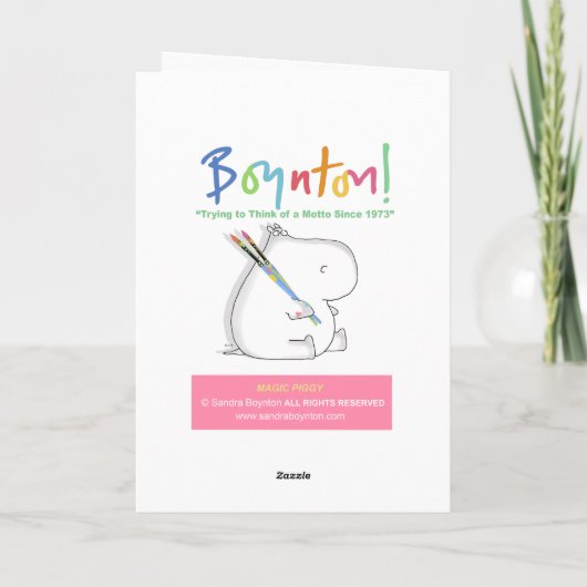 MAGISCHE BIG KAART (Achterkant)