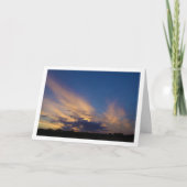 Magische Blauwe Hemel Kaart (Voorkant)