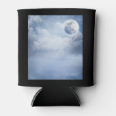 Magische blauwe hemel met vliegende zwemmen blikjeskoeler (Voorkant)