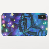 Magische blauwe vlinder Case-Mate iPhone case (Achterkant (horizontaal))