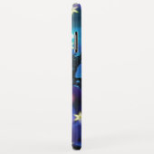 Magische blauwe vlinder Case-Mate iPhone case (Achterkant/rechts)