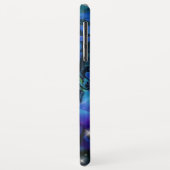 Magische blauwe vlinder Case-Mate iPhone case (Achterkant/links)