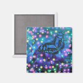 Magische blauwe vlinder magneet (Voorkant / Achterkant)