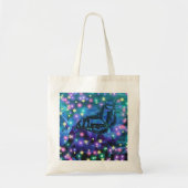 Magische blauwe vlinder tote bag (Voorkant)