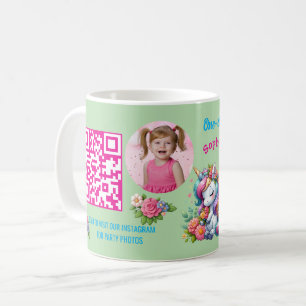 Magische Bloem Unicon Kids Verjaardag Barcode Favo Koffiemok